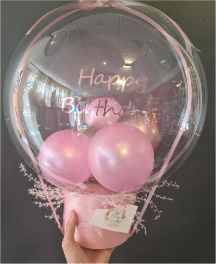 Bubble bouquets balloons